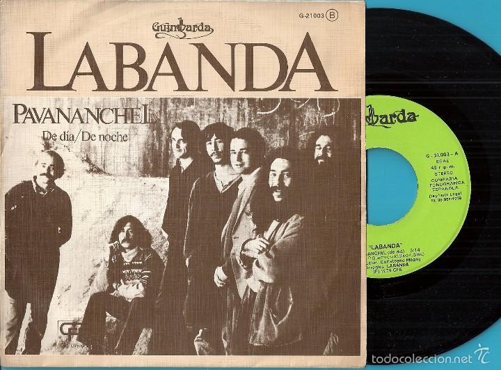 Discos de vinilo: LABANDA: PAVANANCHEL (DE D&Iacute;A), PAVANANCHEL (DE NOCHE) - Foto 1