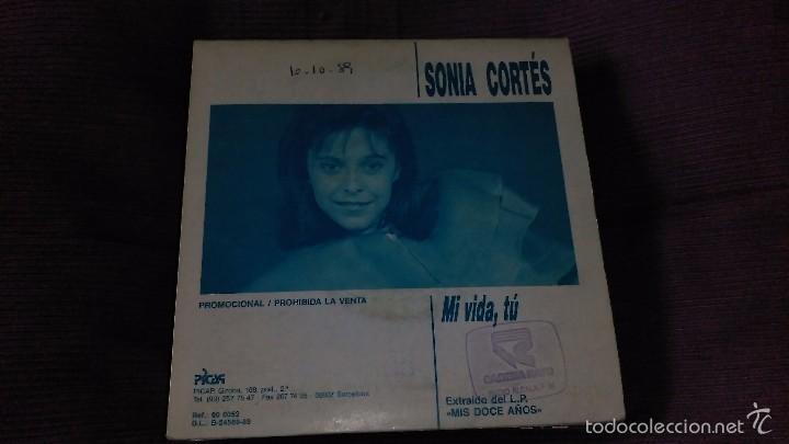 Discos de vinilo: SONIA CORTES. MI VIDA T&Uacute; - Foto 1