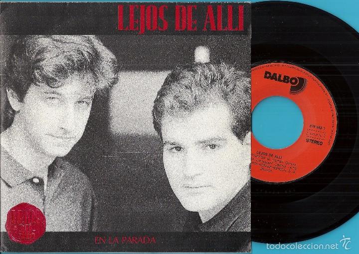 Discos de vinilo: LEJOS DE ALL&Iacute;: EN LA PARADA / IM&Aacute;GENES DE T&Iacute; - Foto 1