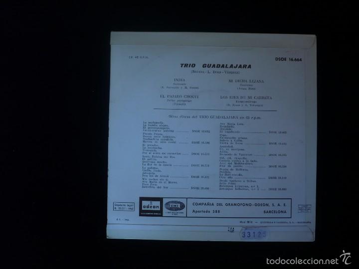 Discos de vinilo: trio guadalajara, india - Foto 2