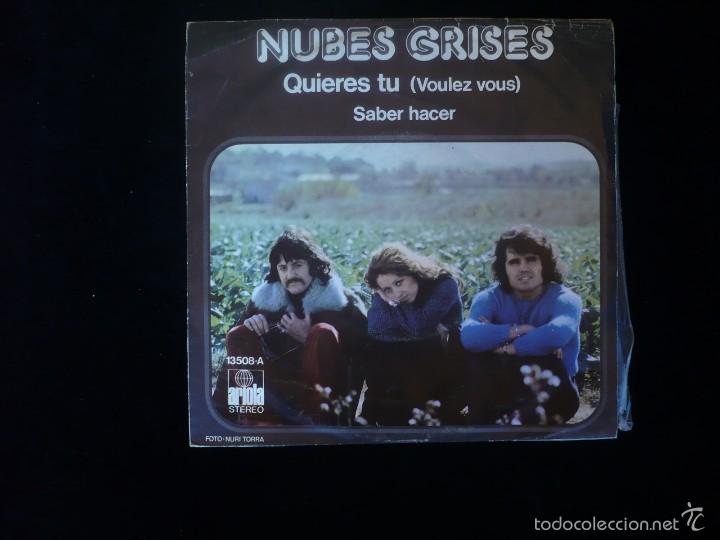 Discos de vinilo: nubes grises quieres tu