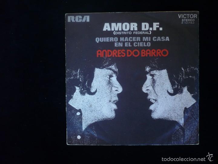 Discos de vinilo: andres do barro, amor d. f. - Foto 1