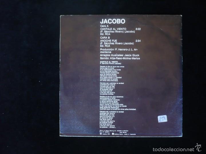 Discos de vinilo: jacobo cantale al viento - Foto 2