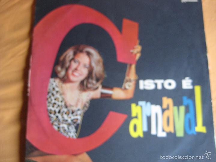 Vinyl records: ISTO E CARNAVAL LP COPACABANA BRASIL - SAMBA - MARCHA - GILBERTO ALVES - ROBERTO AUDI - CAREQUINHA