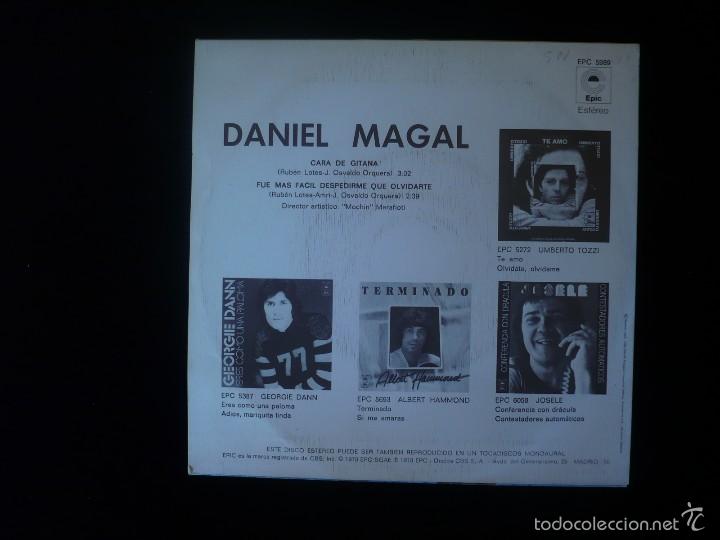 Discos de vinilo: daniel magal, cara de gitana - Foto 2