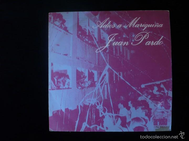 Discos de vinilo: juan pardo adios a mariqui&ntilde;a - Foto 1