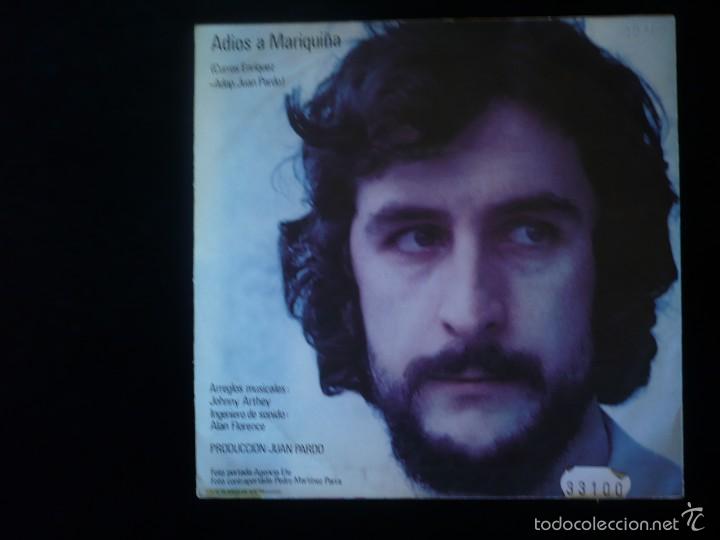 Discos de vinilo: juan pardo adios a mariqui&ntilde;a - Foto 2