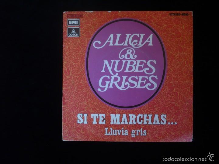 Discos de vinilo: alicia & nubes grises, si te marchas - Foto 1