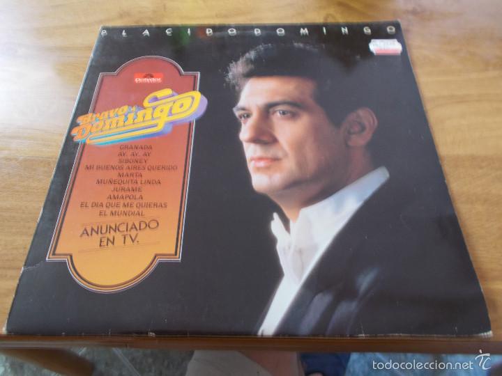 Discos de vinilo: PLACIDO DOMINGO. BRAVO. - Foto 1
