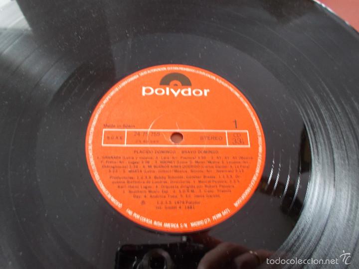 Discos de vinilo: PLACIDO DOMINGO. BRAVO. - Foto 3