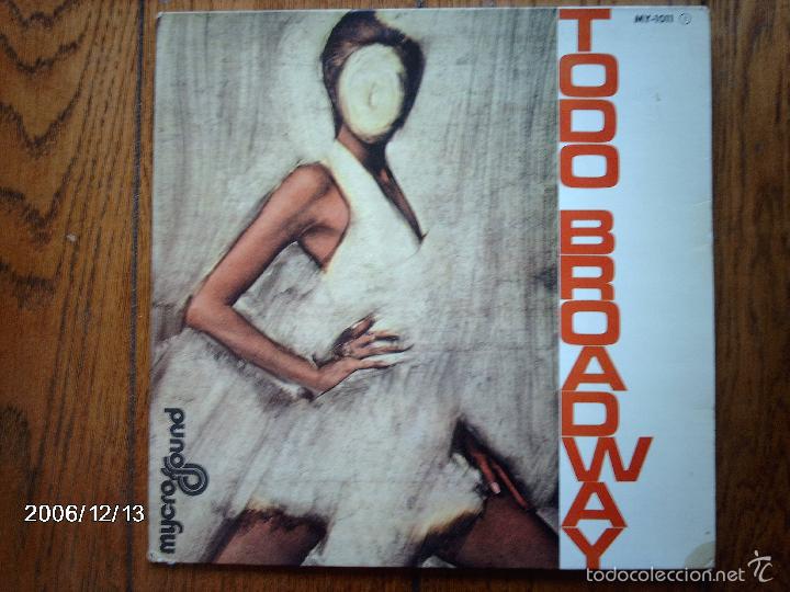 Discos de vinilo: young unlimited orchestra  -  todo broadway - Foto 1