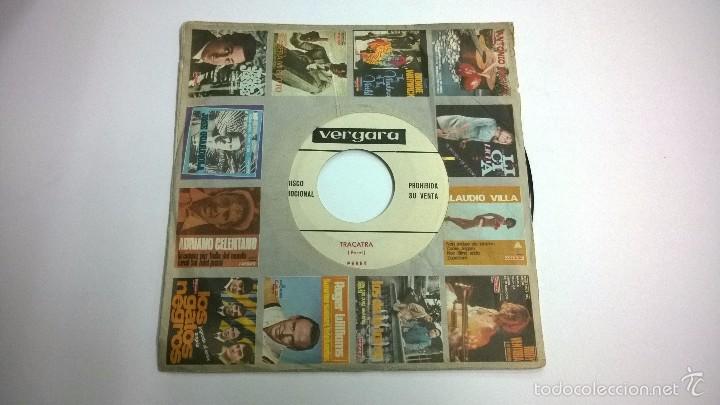 Discos de vinilo: Peret.Tracatra.SINGLE.VERGARA.DISCO PROMOCIONAL. - Foto 1