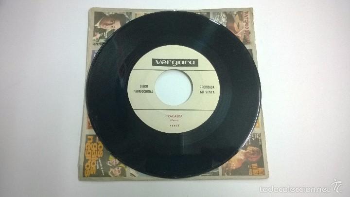 Discos de vinilo: Peret.Tracatra.SINGLE.VERGARA.DISCO PROMOCIONAL. - Foto 2