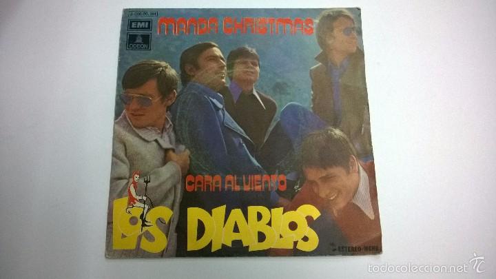 Discos de vinilo: Los Diablos.Manda Christmas.SINGLE.ESPA&Ntilde;A 1971.ODEON. - Foto 1