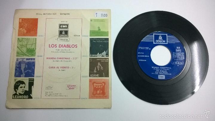 Discos de vinilo: Los Diablos.Manda Christmas.SINGLE.ESPA&Ntilde;A 1971.ODEON. - Foto 2
