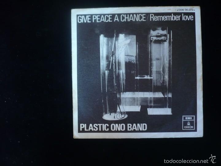 Discos de vinilo: plastic ono band, give peace a chance - Foto 1