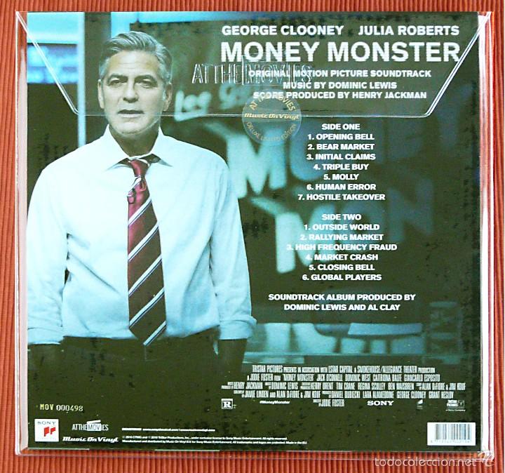 Discos de vinilo: DOMINIC LEWIS - MONEY MONSTER Banda Sonora Original Ltd. Vinilo Verde 180g LP Precintado - Foto 3 - 59987915