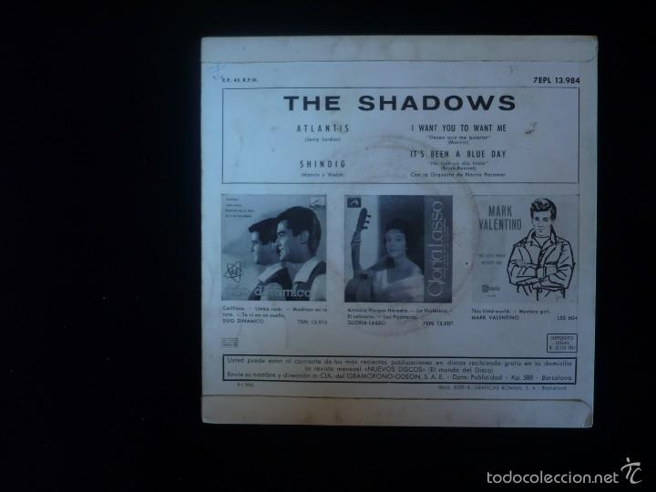 Discos de vinilo: the shadows, atlantis - la voz de su amo - Foto 2