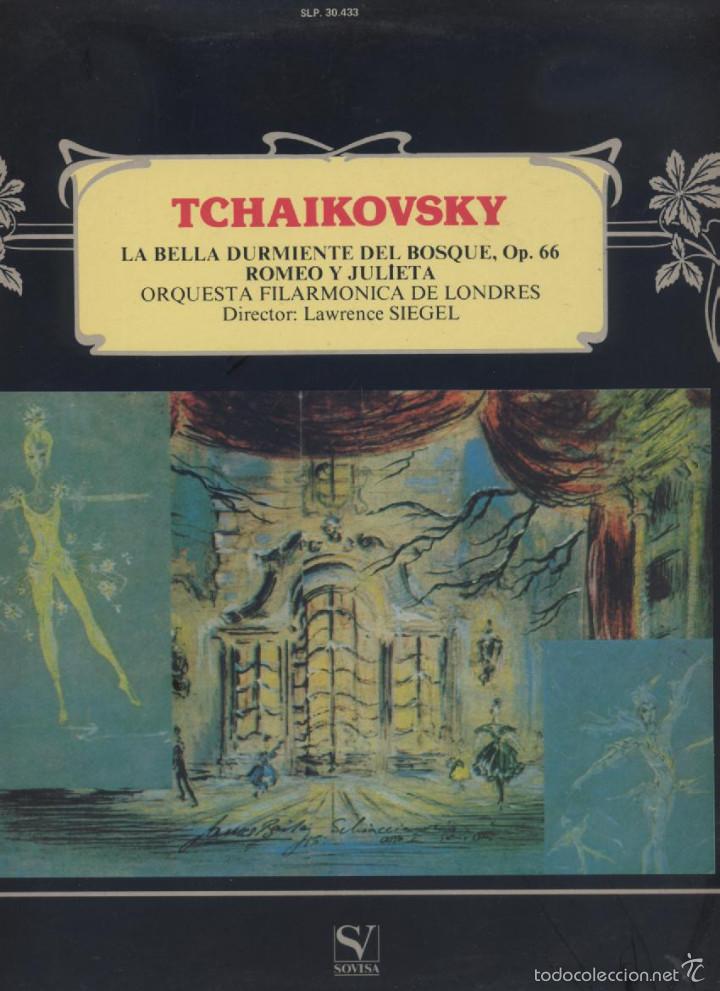 Discos de vinilo: RCHAIKOVSKY-LA BELLA DURMIENTE DEL BOSQUE-ROMEO Y JULIETA - Foto 1