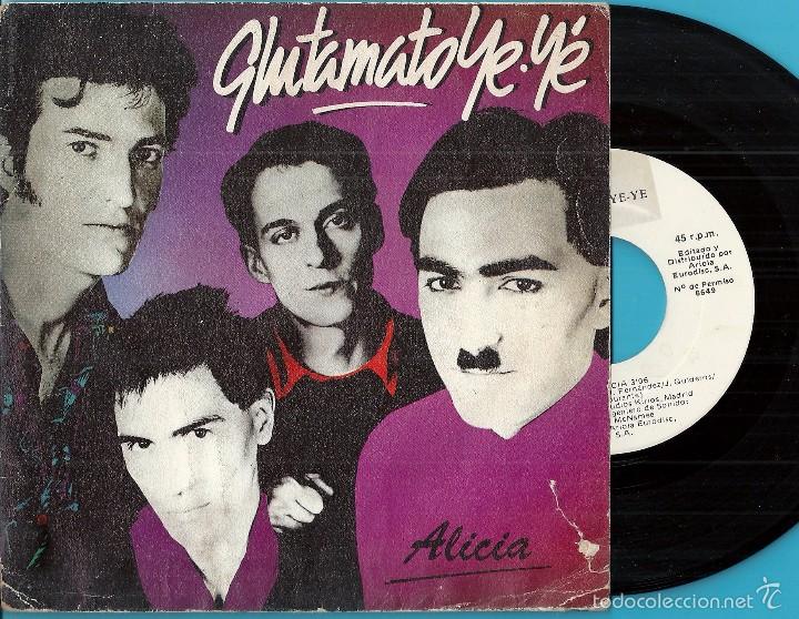 Discos de vinilo: GLUTAMATO YE-YE: ALICIA / LA VERDE DUDA - Foto 1