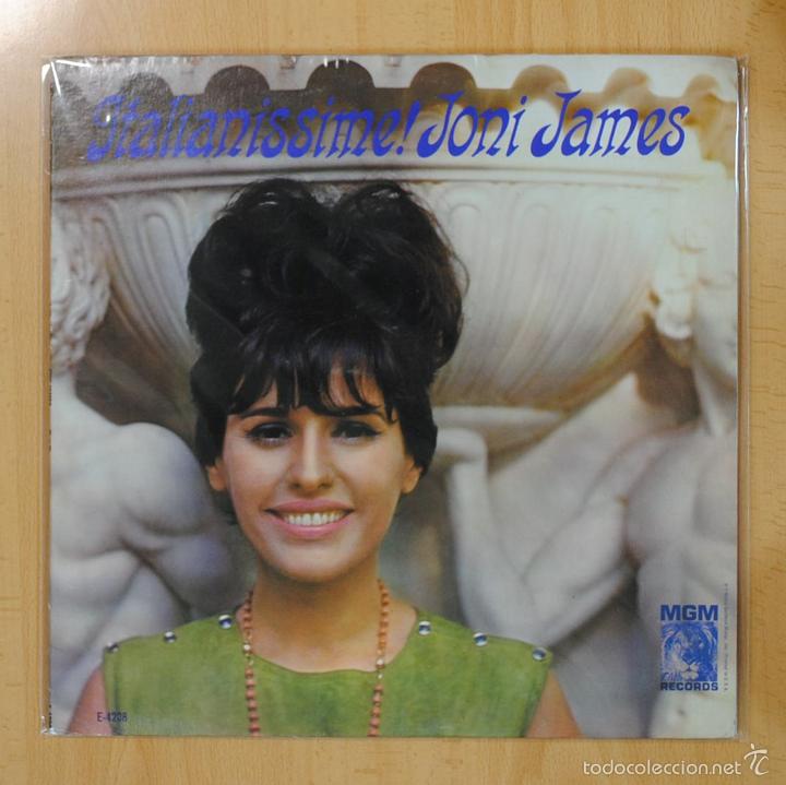 Discos de vinilo: JONI JAMES - ITALIANISSIME - LP - Foto 1
