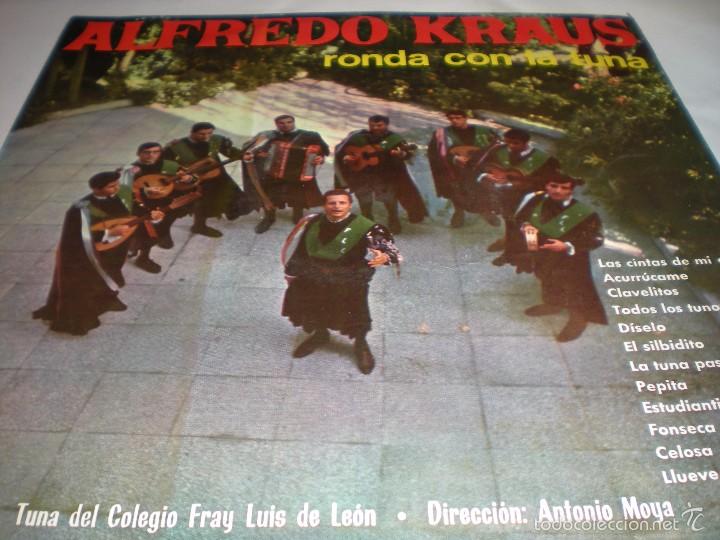 Discos de vinilo: Alfredo Kraus. Ronda con la tuna - Foto 1