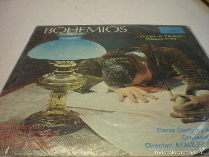 Discos de vinilo: BOHEMIOS. ZARZUELA - Foto 1