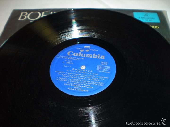 Discos de vinilo: BOHEMIOS. ZARZUELA - Foto 3