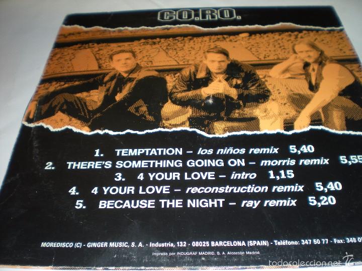 Discos de vinilo: CO.RO TEMPLATION - Foto 2