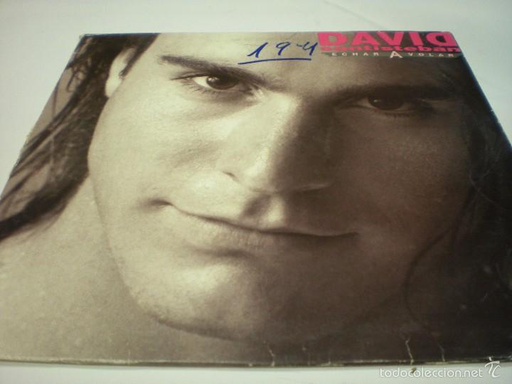 Discos de vinilo: DAVID SANTISTEBAN. ECHAR A VOLAR - Foto 1