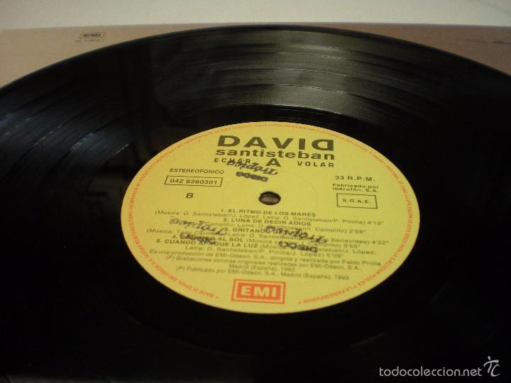 Discos de vinilo: DAVID SANTISTEBAN. ECHAR A VOLAR - Foto 4