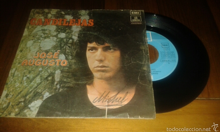 Discos de vinil: Jos&eacute; augusto:candilejas/yo s&oacute;lo busco un cari&ntilde;o. SG 1974