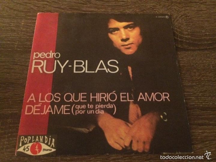 Discos de vinilo: pedro ruy blas a los que hirio el amor - Foto 1