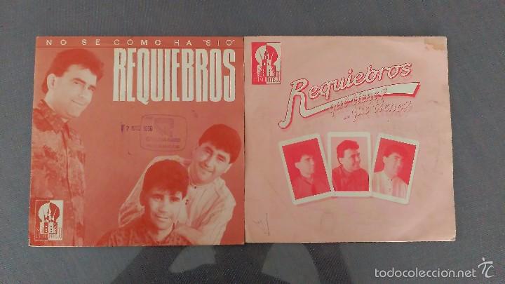 Discos de vinilo: LOTE 2 SINGLES REQUIEBROS - Foto 1