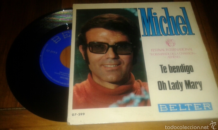 Discos de vinilo: Michel: te bendigo/oh lady mary - Foto 2