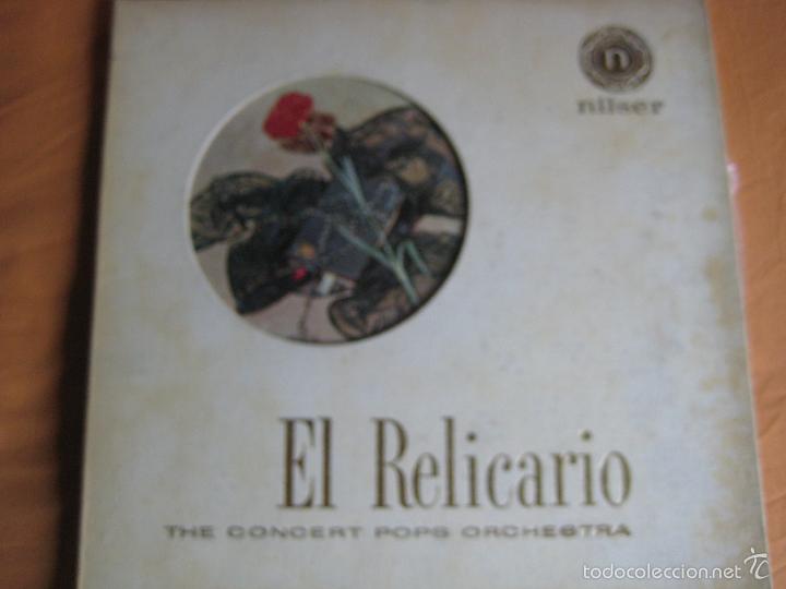 Vinyl records: THE CONCERT POPS ORCHESTRA LP NILSER BRASIL - EL RELICARIO - MUSIDISC - COPLA -