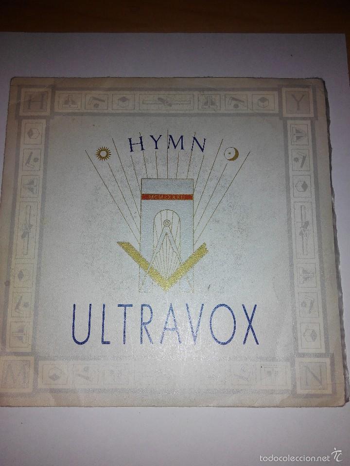Discos de vinilo: ULTRAVOX - HYMN - SINGLE VINILO - Foto 1