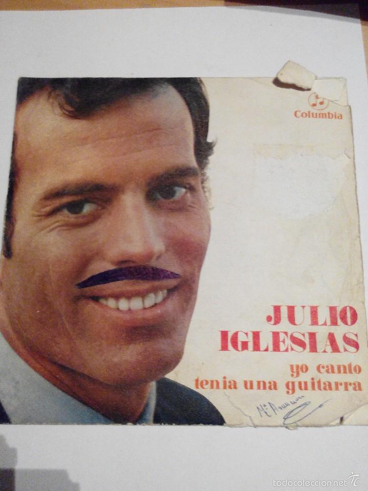 Discos de vinilo: JULIO IGLESIAS - YO CANTO  SINGLE VINILO - Foto 1