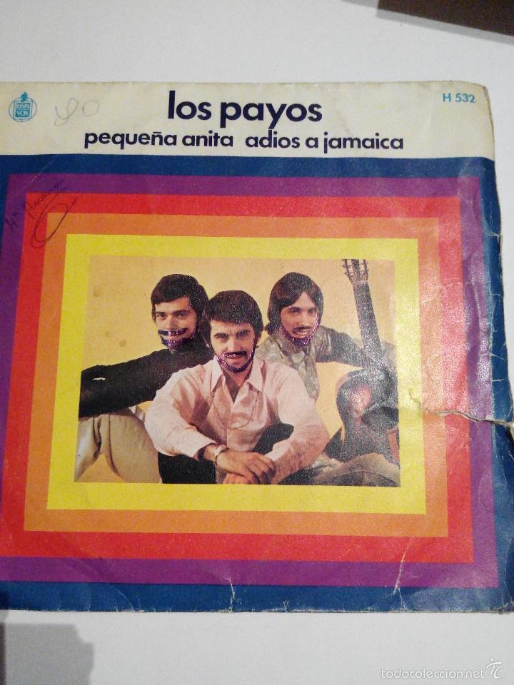 Discos de vinilo: LOS PAYOS - PEQUE&Ntilde;A ANITA - Foto 1
