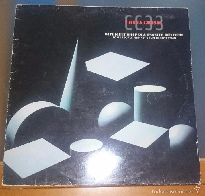 Discos de vinilo: CHINA CRISIS. DIFFICULT SHAPES & PASSIVE RHYTHMS. - Foto 1