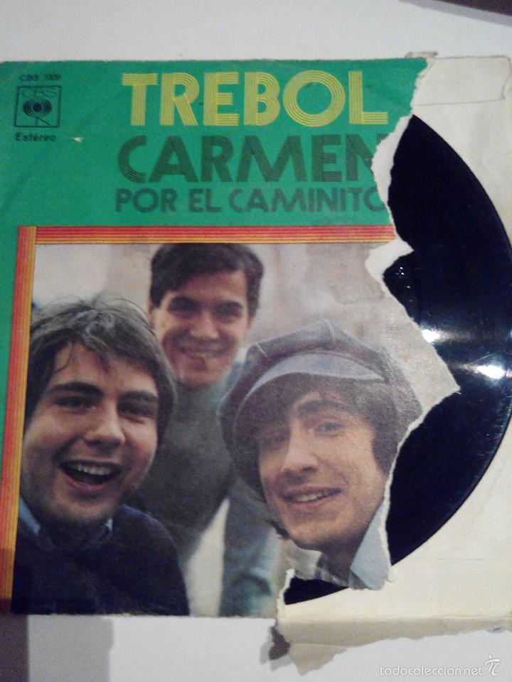 Discos de vinilo: TREBOL - CARMEN - SINGLE VINILO - Foto 1