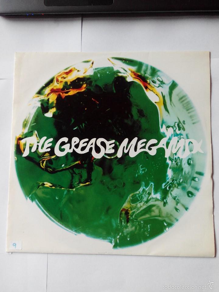 Discos de vinilo: THE GREASE MEGAMIX - MAXI SINGLE VINILO - Foto 1