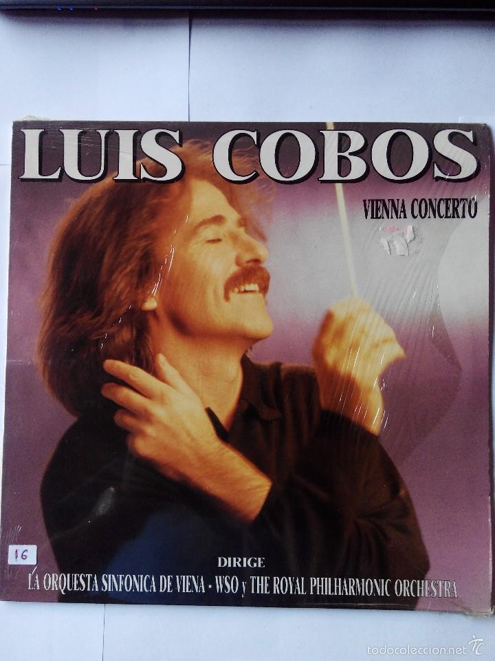 Discos de vinilo: LUIS COBOS - VIENNA CONCERTO - LP VINILO - Foto 1