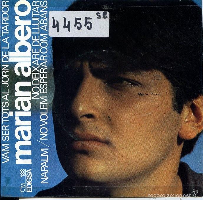 MARIAN ALBERO / NO VOLEM ESPEAR COM ABANS + 3 (EP 1967) (Música - Discos de Vinilo - EPs - Cantautores Españoles)