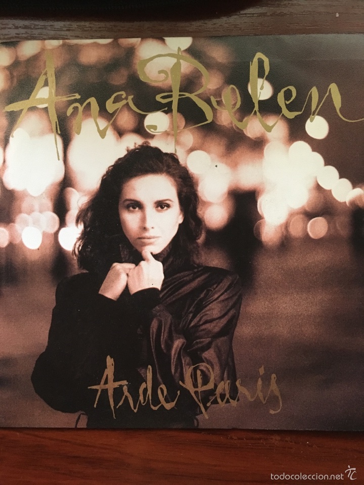 Discos de vinilo: ANA BELEN-ARDE PARIS-1989