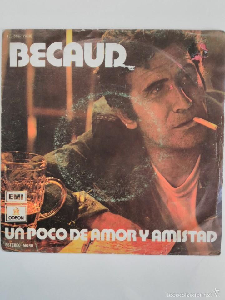 Discos de vinilo: BECAUD UN POCO DE AMOR - Foto 1