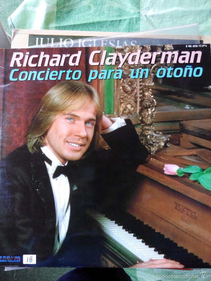Discos de vinilo: RICHARD CLAYDERMAN - CONCIERTO DE OTO&Ntilde;O - 2 LP VINILO - Foto 1