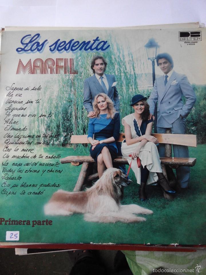 Discos de vinilo: MARFIL - LOS SESENTA - LP VINILO - Foto 1