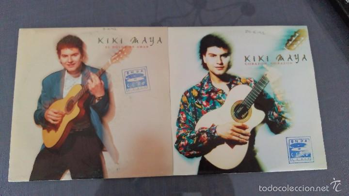 Discos de vinilo: LOTE DE 2 SINGLES KIKI MAYA - Foto 1