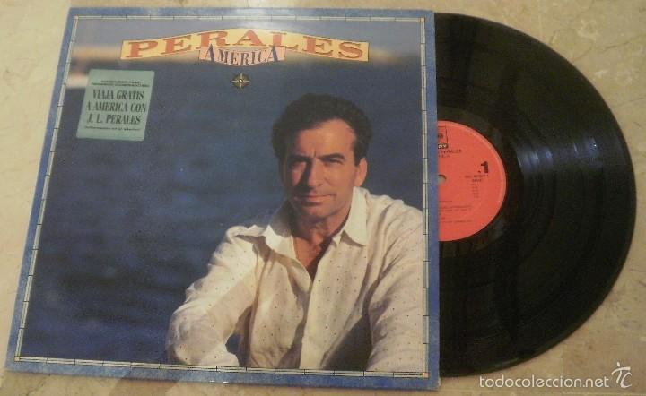 Discos de vinilo: LP JOSE LUIS PERALES - AMERICA - Foto 1